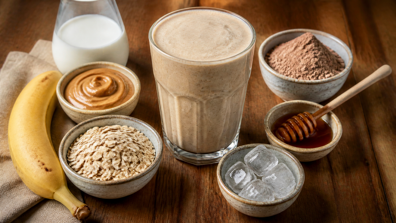 Bulk Erdnussbutter Power Shake