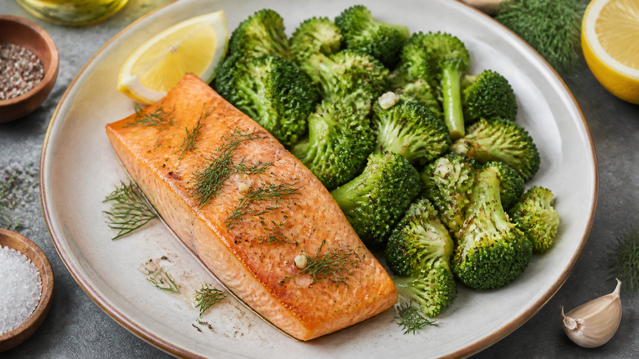 Anti-Kataboler Lachs & Brokkoli