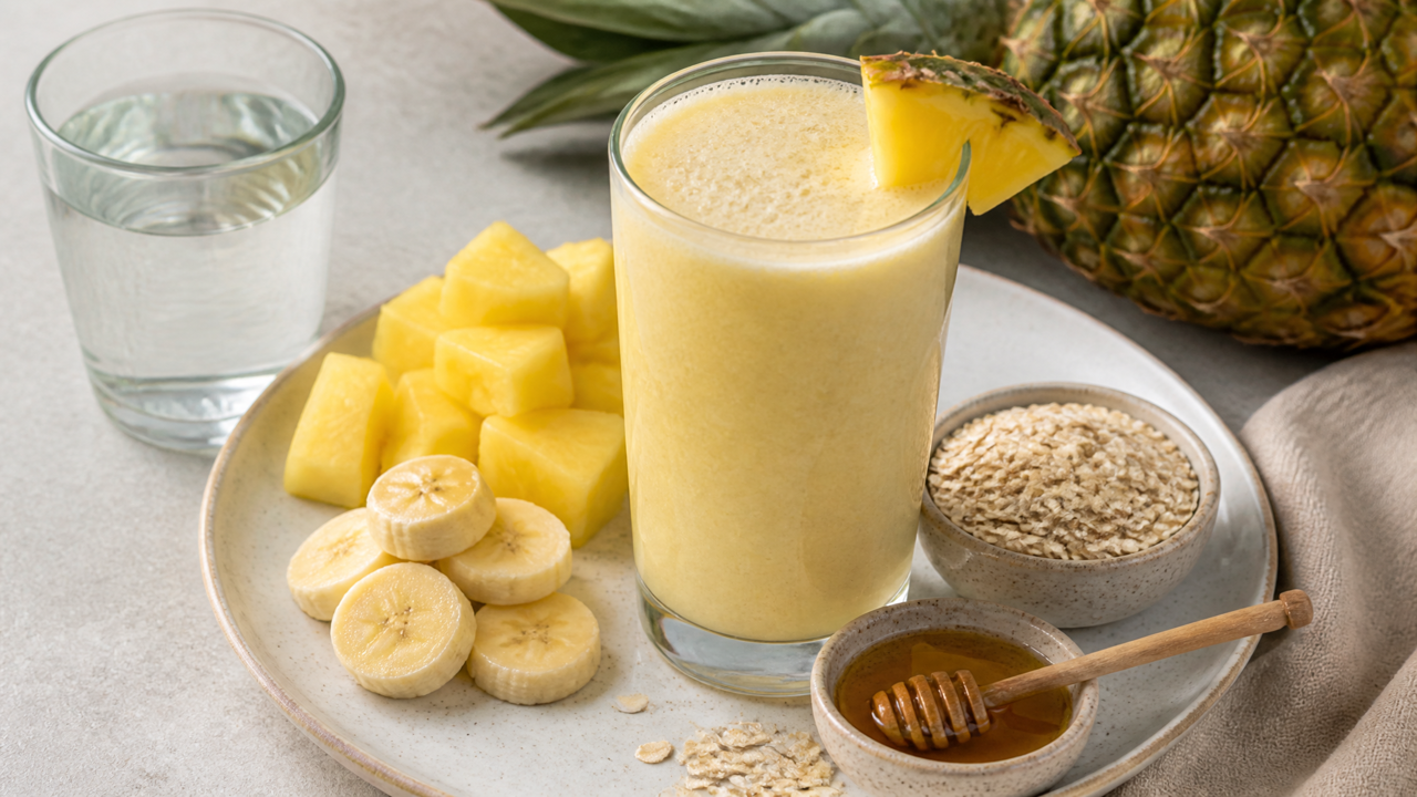 Tropischer Wasserfrucht-Smoothie