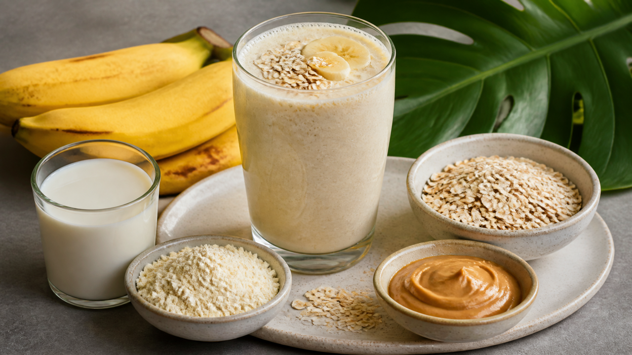 Tropischer Protein-Duo Shake
