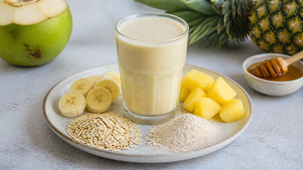 Tropische Energie Mischung Shake