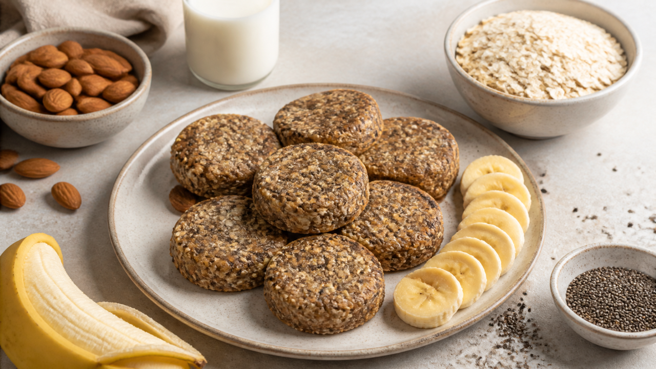 Haferflocken Energie-Patties