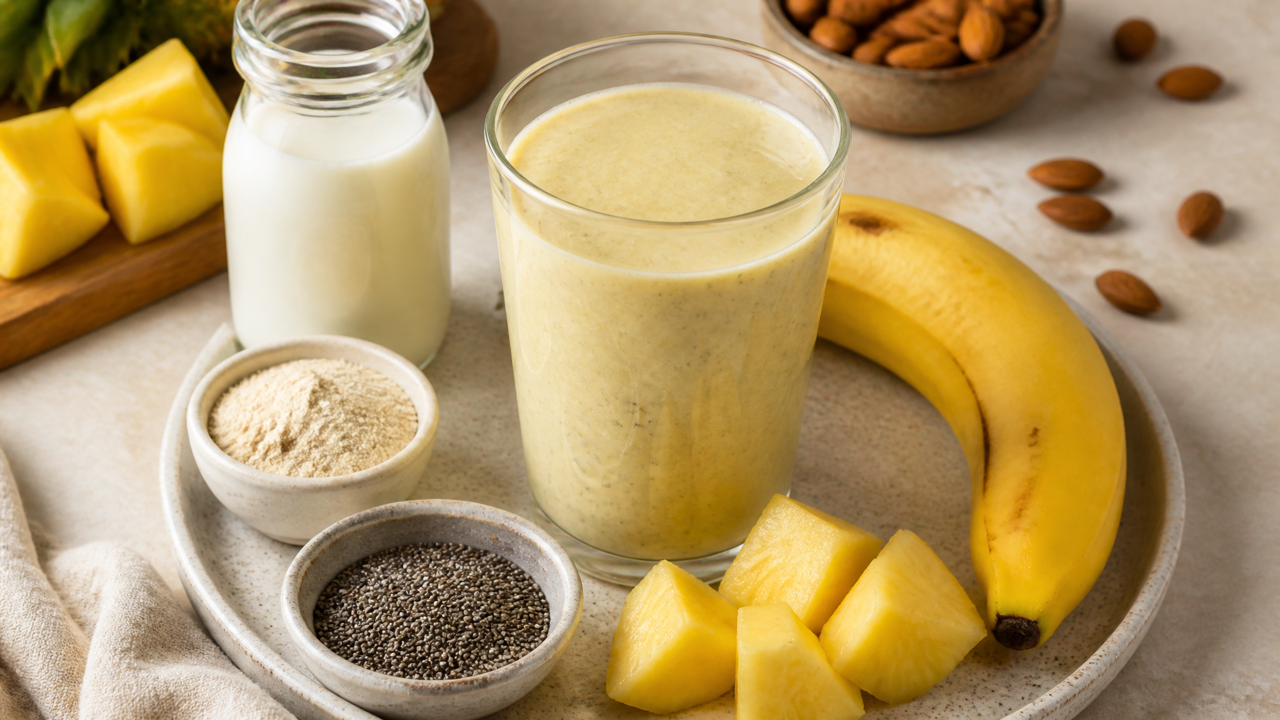 Tropischer Belebender Shake