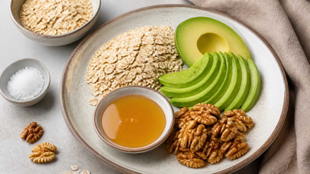 Avocado Hafer Snack