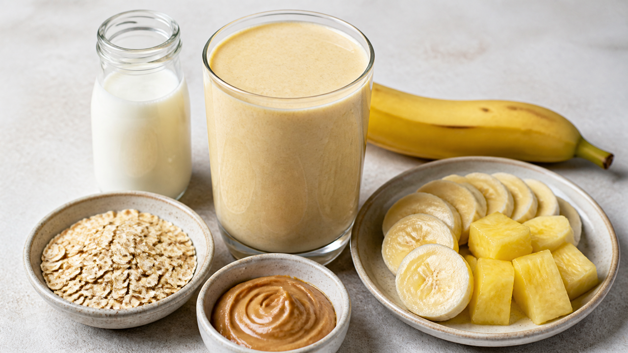 Tropischer Energie-Booster Shake